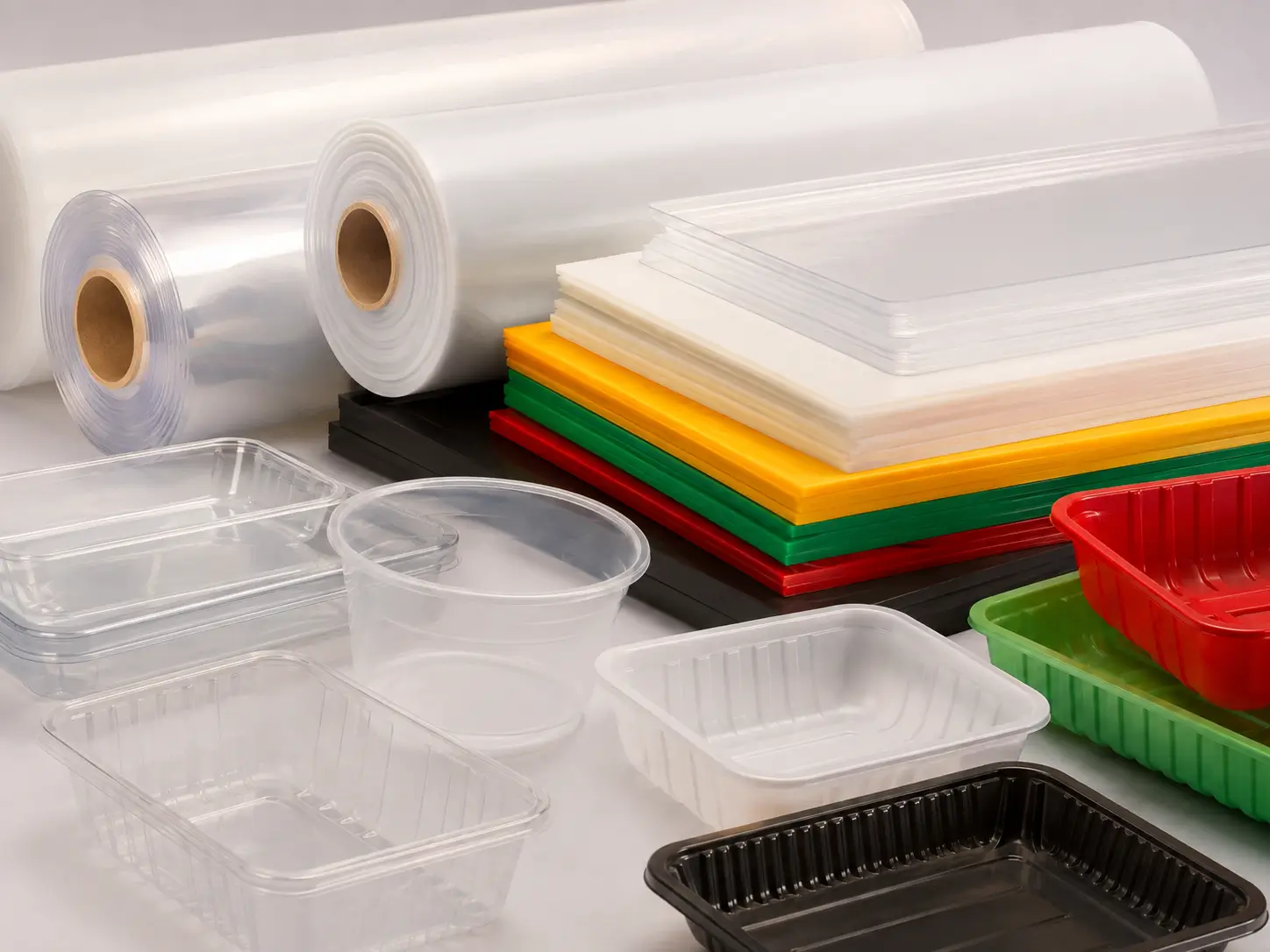 Polypropylene extrusion sheet and thermoforming applications
