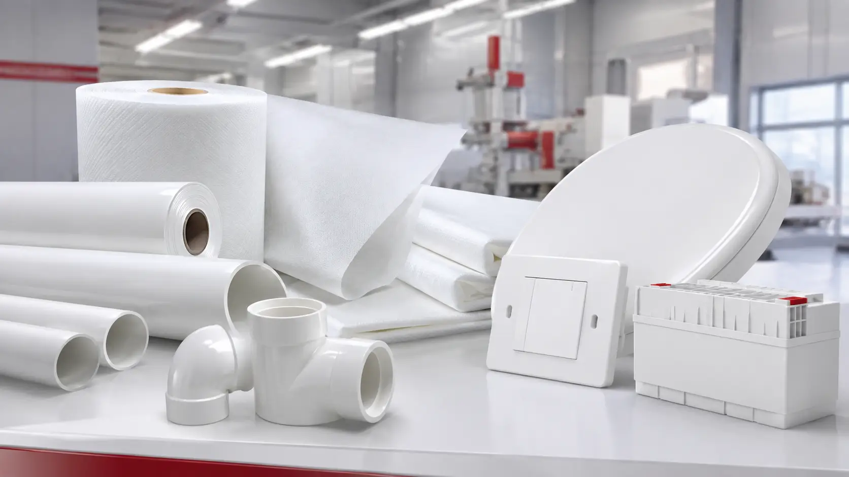 Modified polypropylene material applications