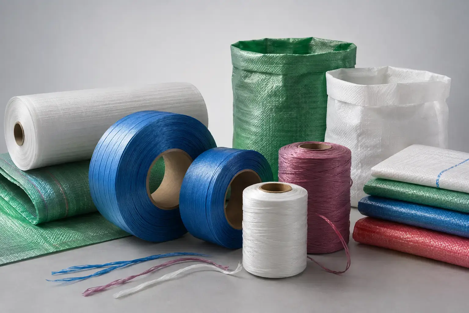 Polypropylene raffia products