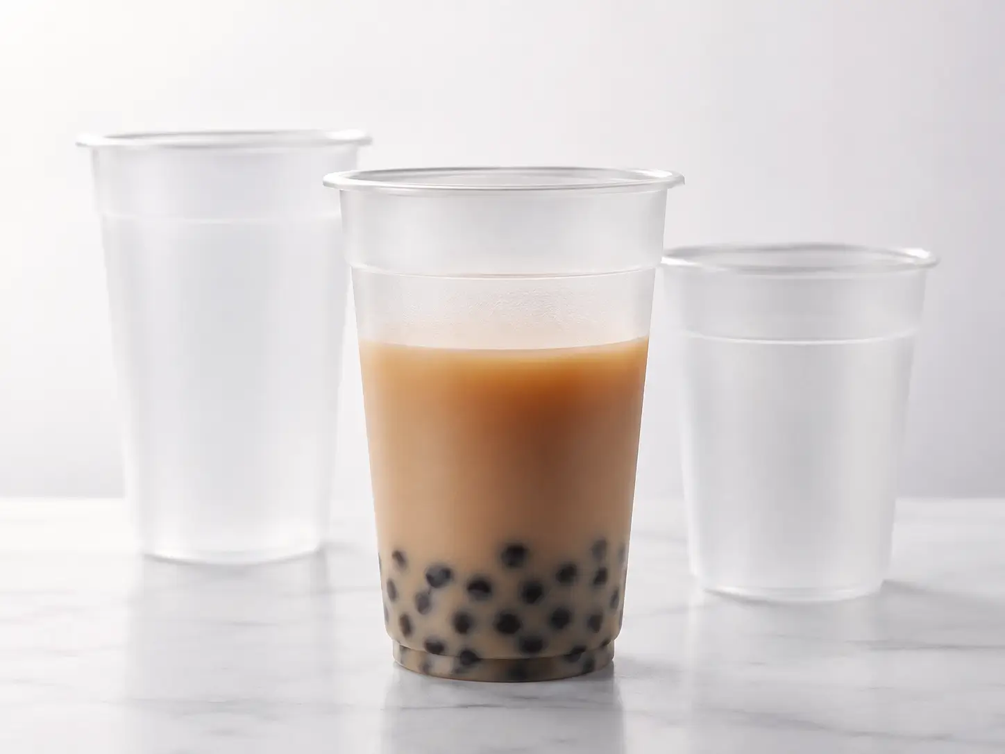 Polypropylene bubble tea cup applications